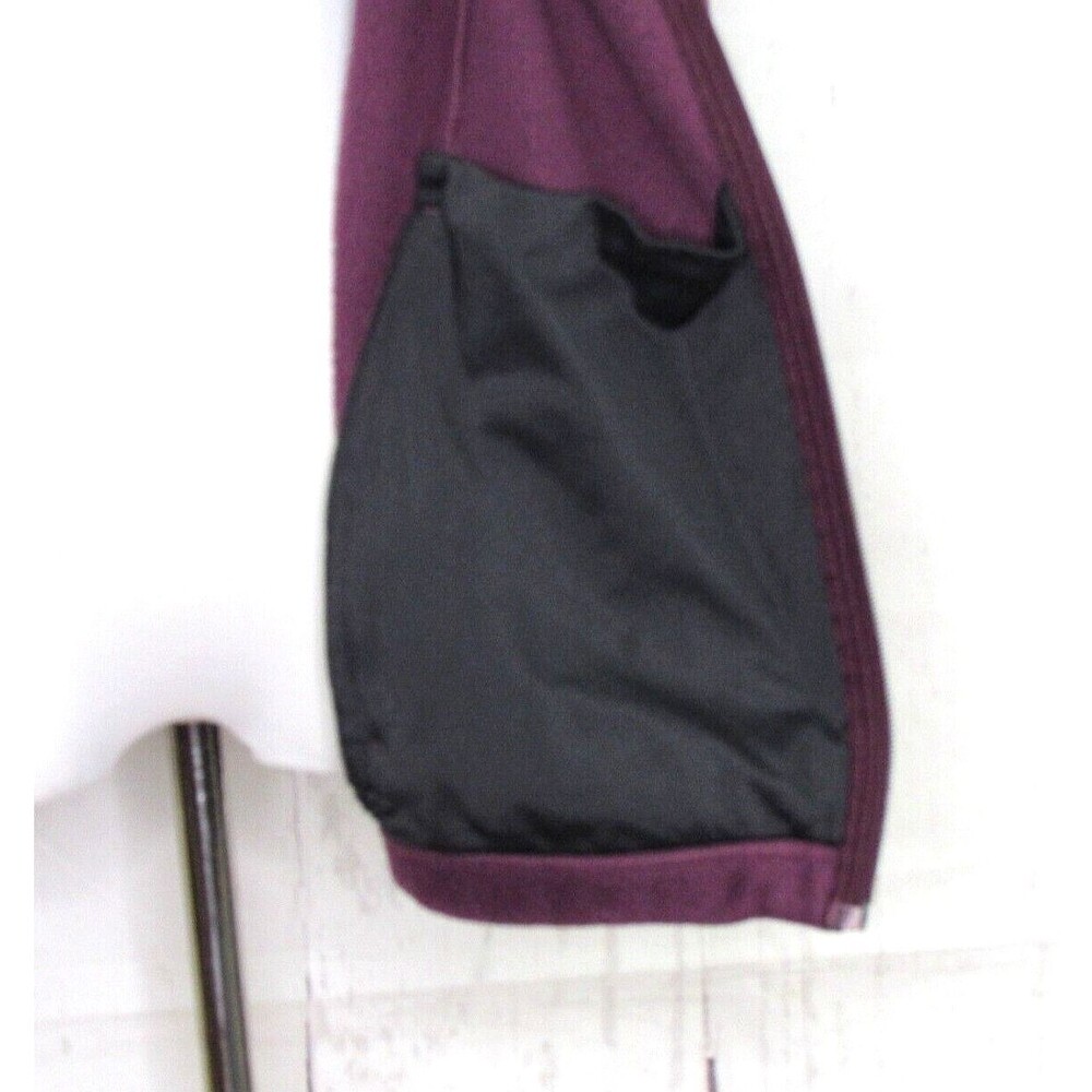 Columbia Women's Size 1X Full Zip Fleece Jacket Purple Toggle Hem Zip Pockets - Picture 9 of 9